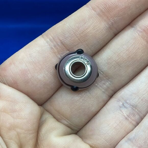 💛 925 Purple Glass Charm - Picture 4 of 4